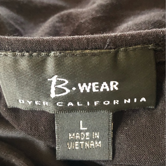 2-Halter Tops Bundle! Apt9 Plum & BWear Black Size-L Embellished Beaded Neckline - Picture 8 of 16